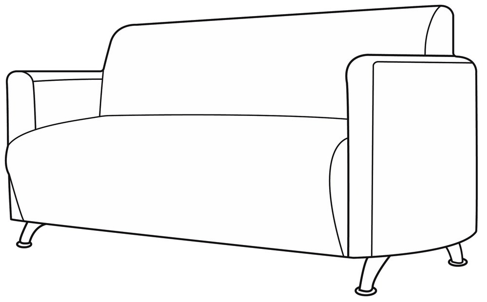 Диван 2-х местный Брикс