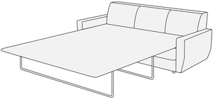 Диван 3-х местный с механизмом Омега