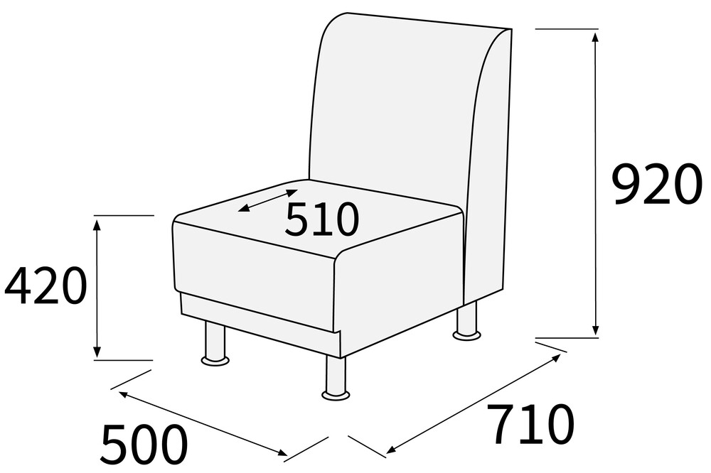 Модуль 1-местный Снейк