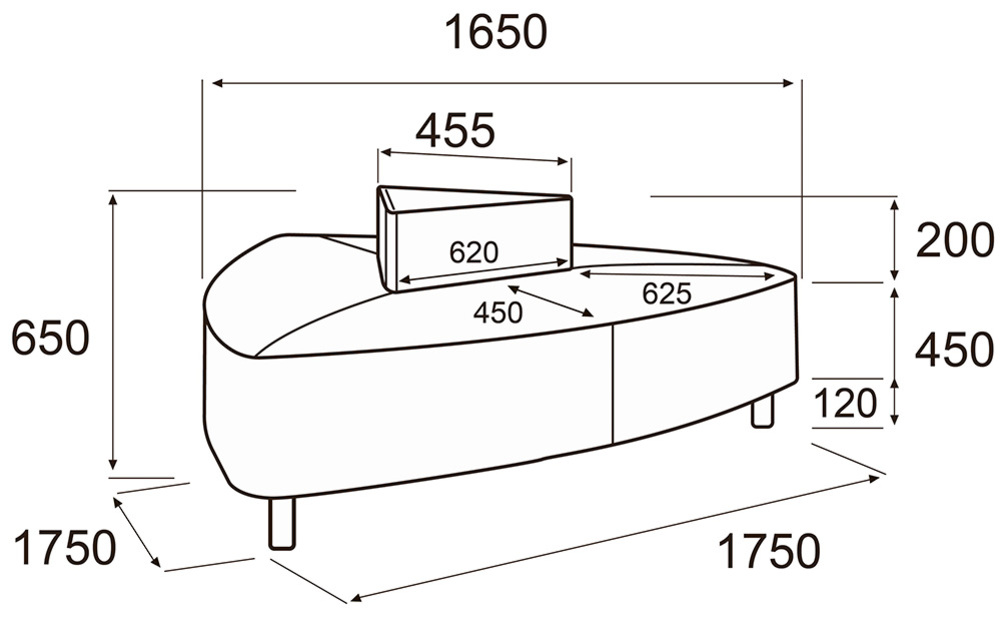 Диван 6-ти местный МП
