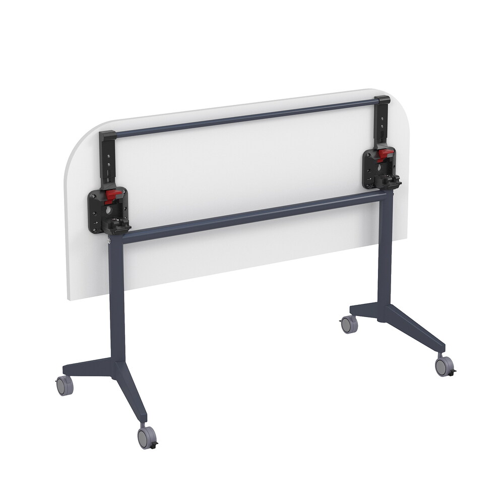 Складной радиусный стол-трансформер с фиксаторами