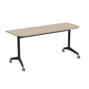 Складной радиусный стол-трансформер с фиксаторами