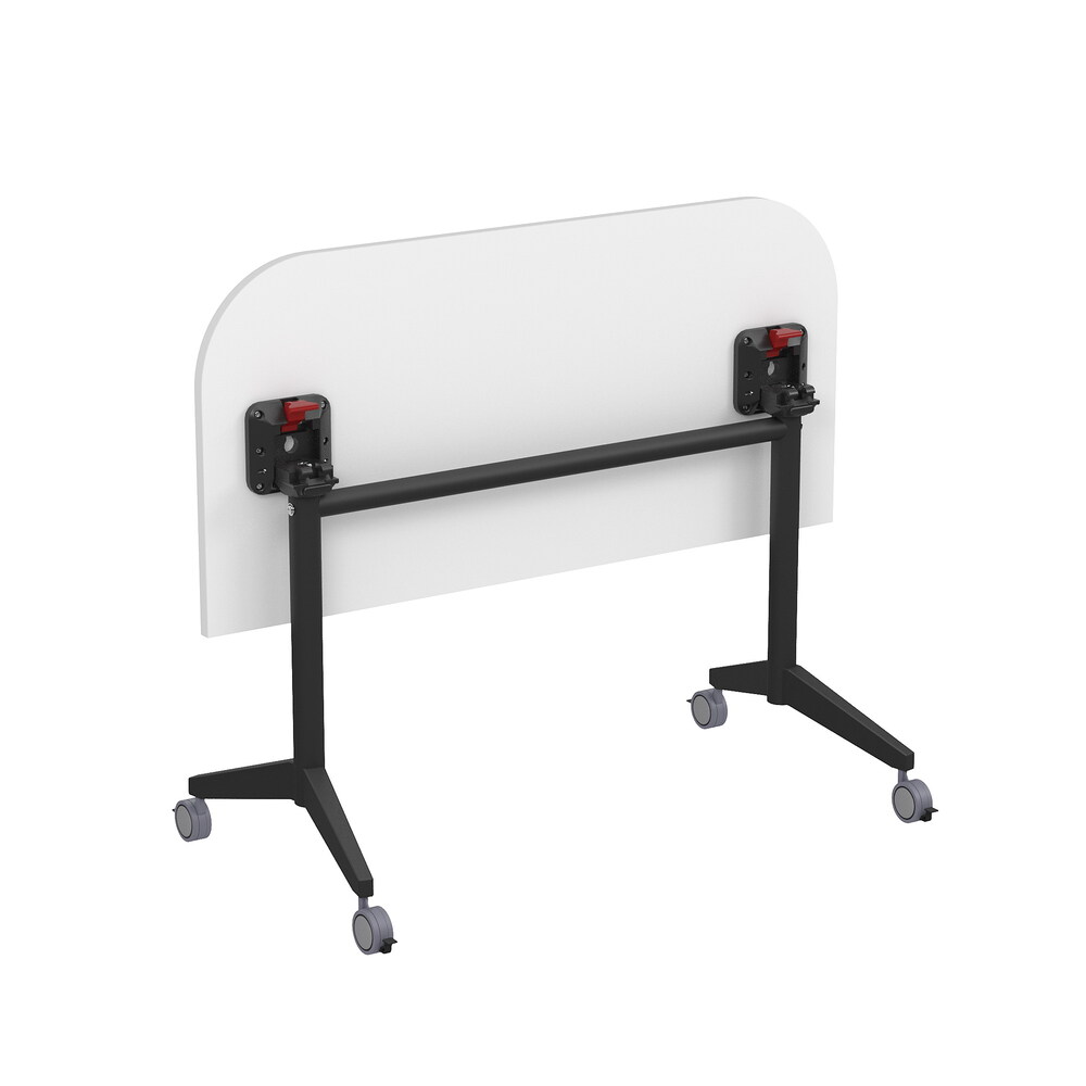 Складной радиусный стол-трансформер Simple с фиксаторами