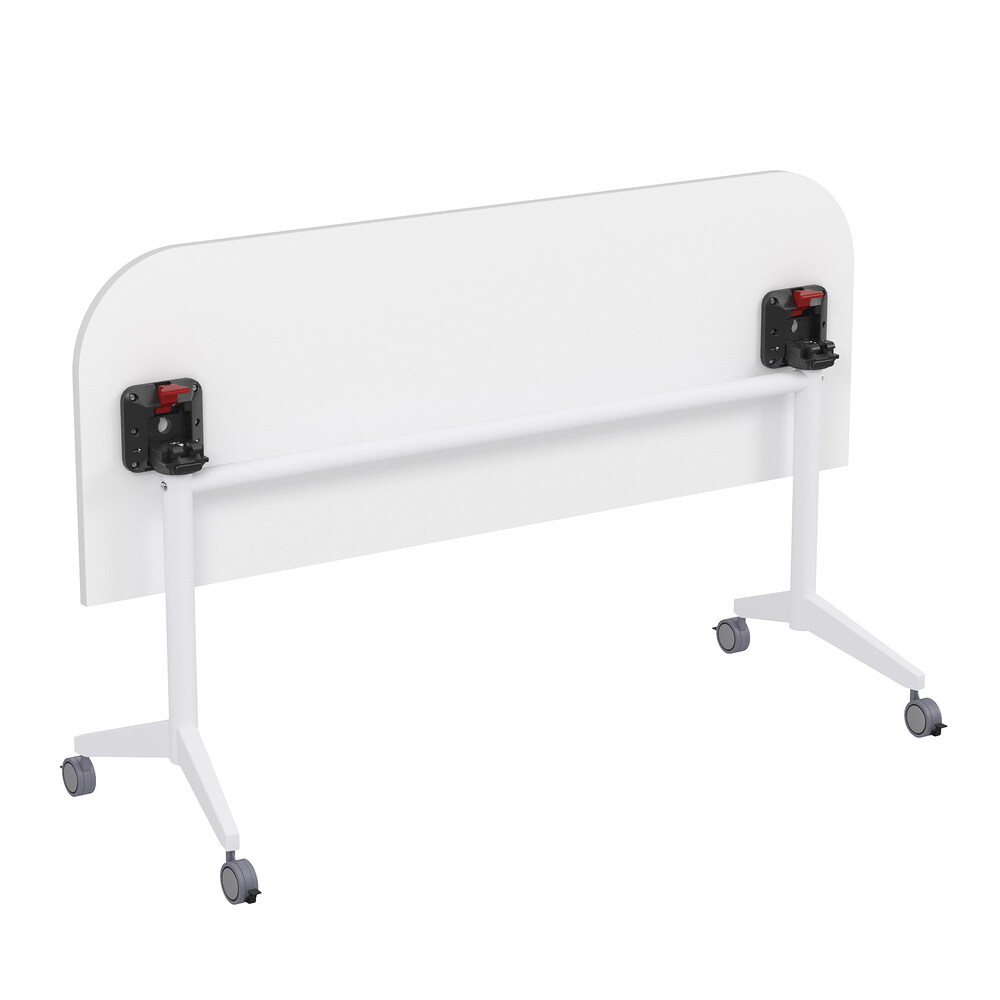 Складной радиусный стол-трансформер Simple с фиксаторами