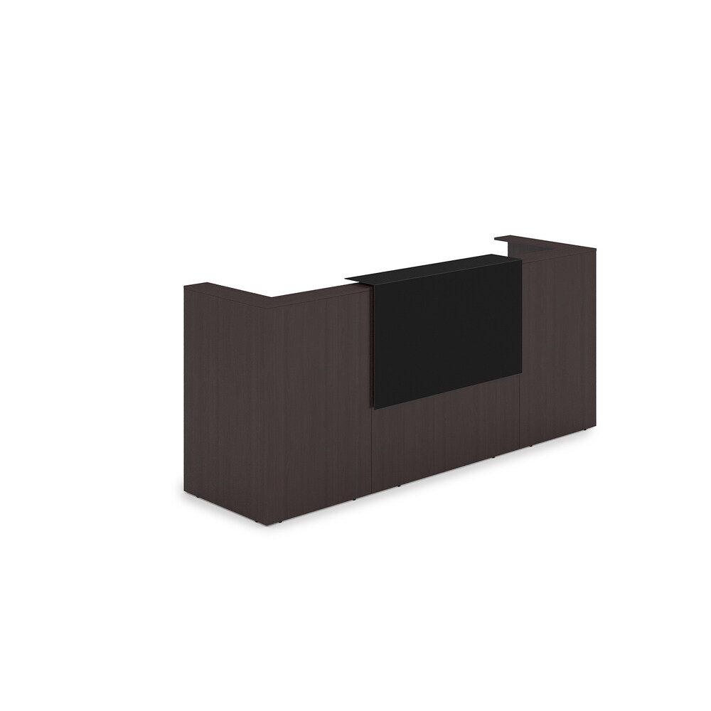 Комплект Ресепшн с фартуком HPL (без подсветки)