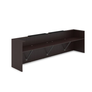 Комплект Ресепшн с фартуком HPL (без подсветки)