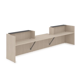 Комплект Ресепшн с фартуком HPL (без подсветки)