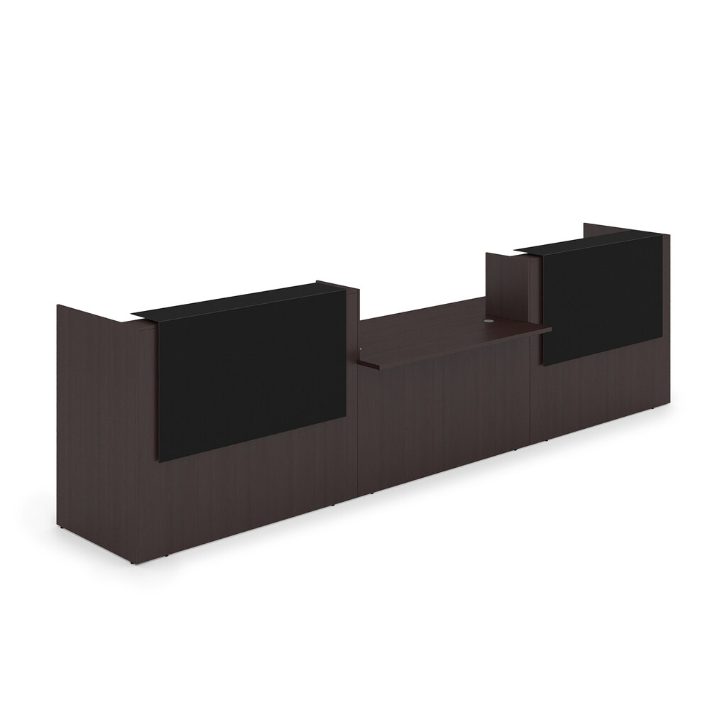 Комплект Ресепшн с фартуком HPL (без подсветки)