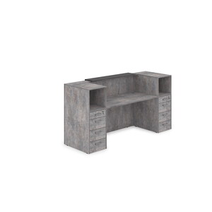 Комплект Ресепшн с фартуком HPL (без подсветки)