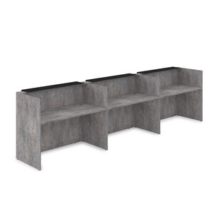 Комплект Ресепшн с фартуком HPL (с подсветкой)