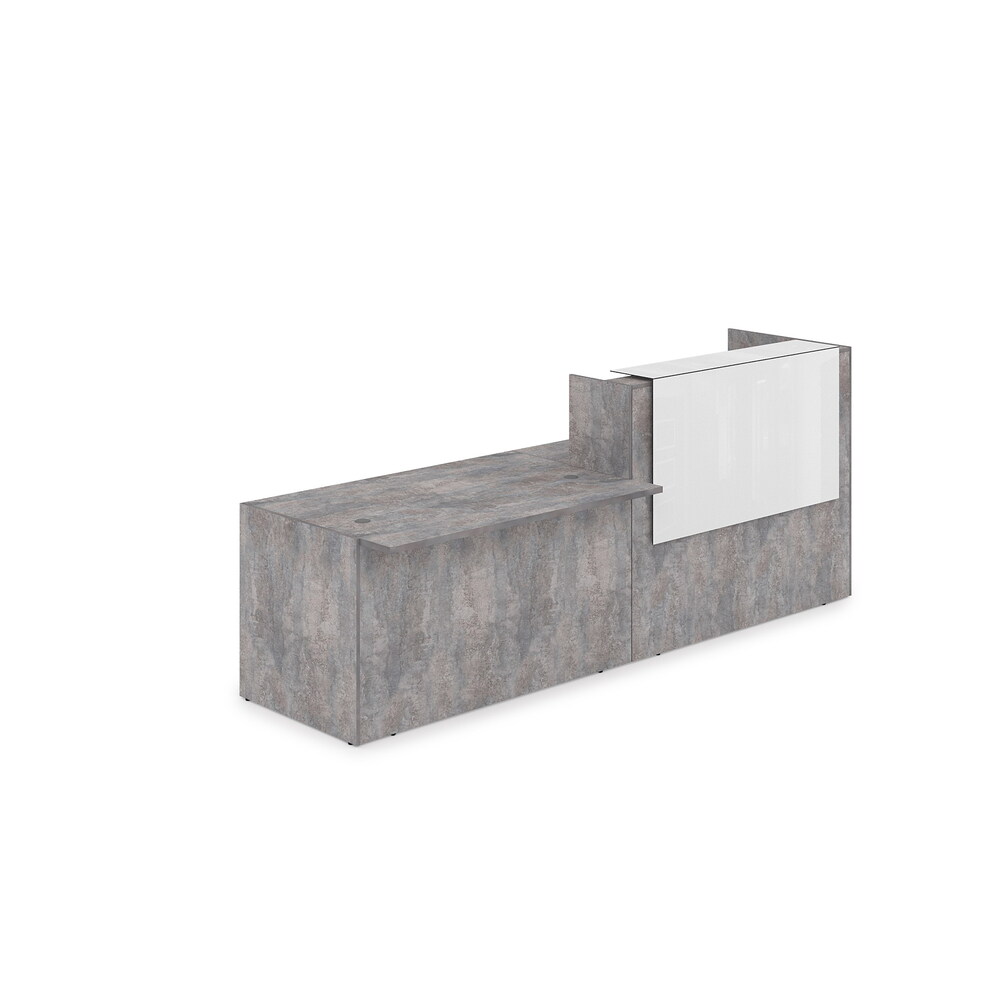 Комплект Ресепшн с фартуком HPL (с подсветкой)