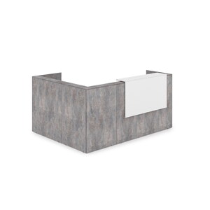 Комплект Ресепшн с фартуком ЛДСП (без подсветки)