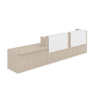 Комплект Ресепшн с фартуком ЛДСП (без подсветки)