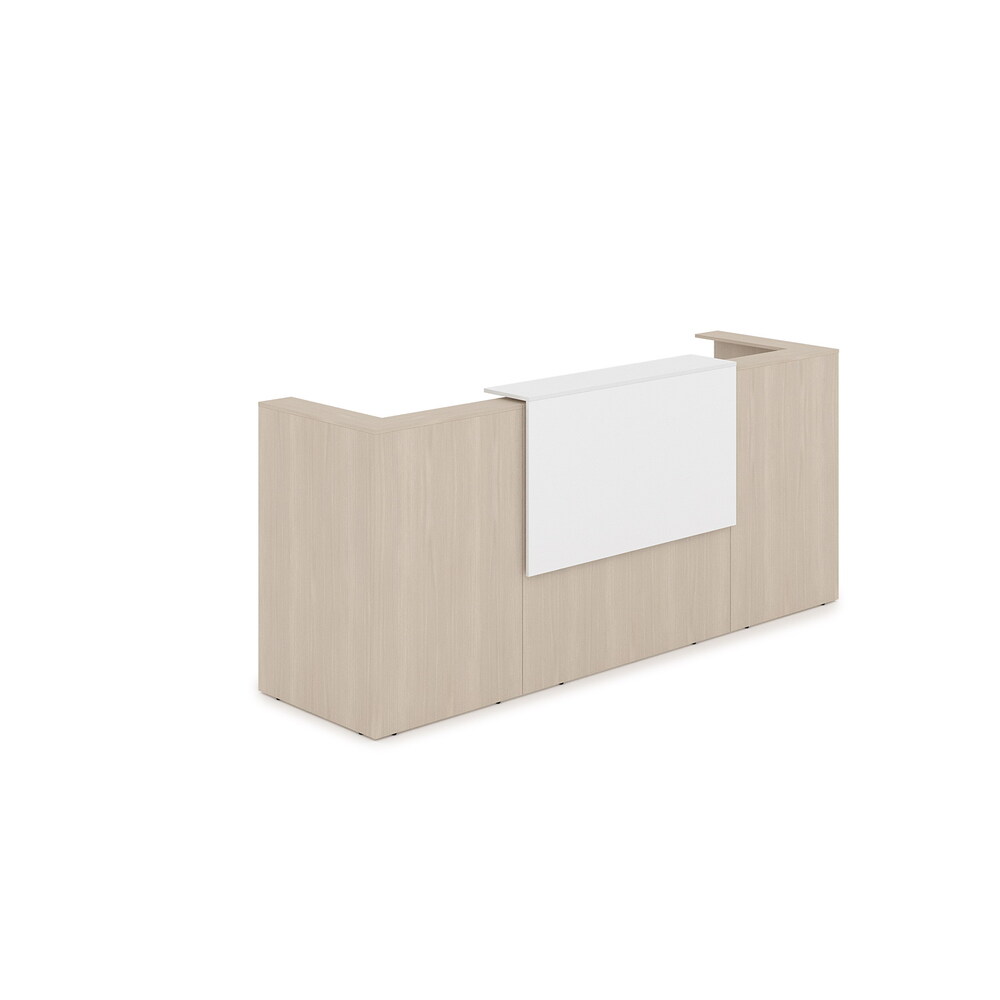 Комплект Ресепшн с фартуком ЛДСП (с подсветкой)