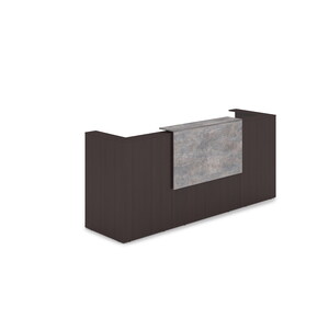 Комплект Ресепшн с фартуком ЛДСП (с подсветкой)