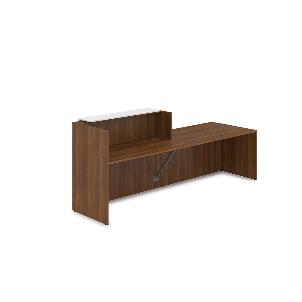 Комплект Ресепшн с фартуком ЛДСП (с подсветкой)