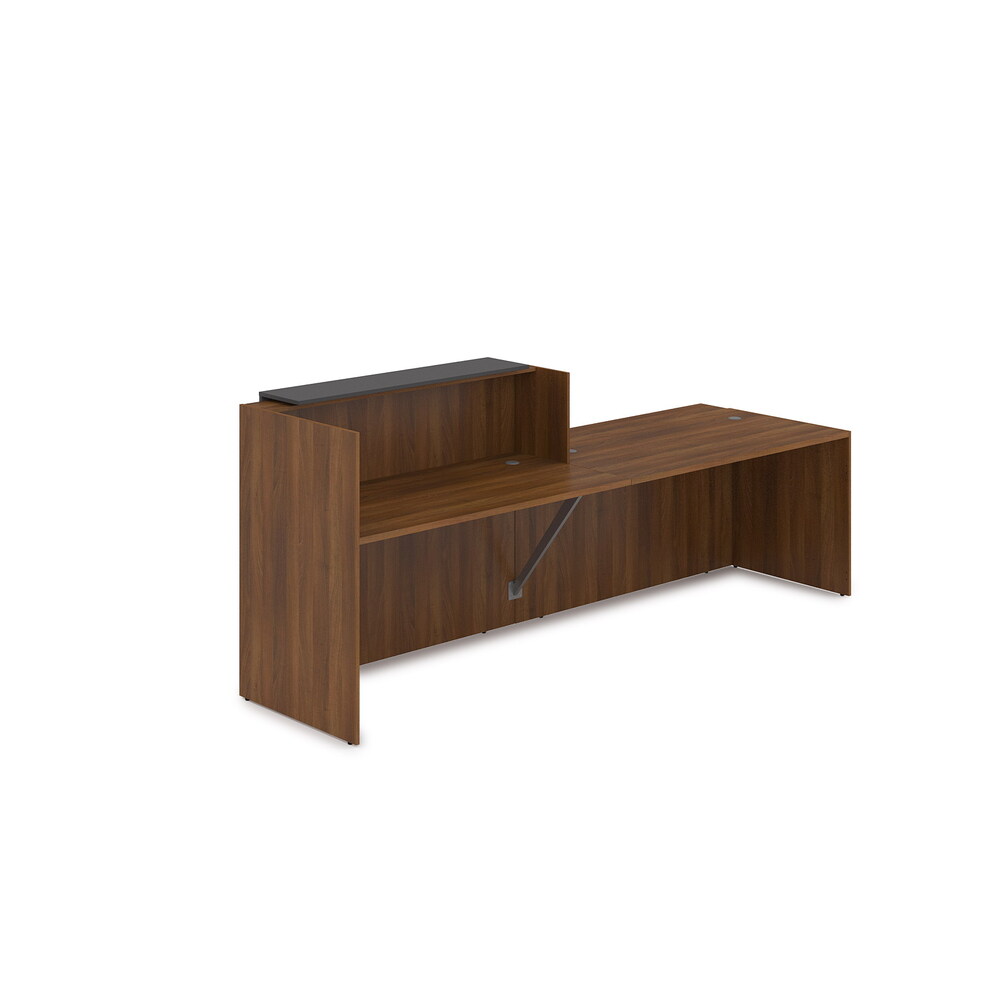 Комплект Ресепшн с фартуком ЛДСП (с подсветкой)