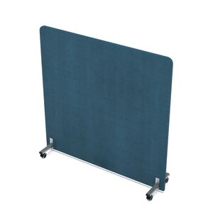 Акустическая мобильная перегородка на колесных опорах