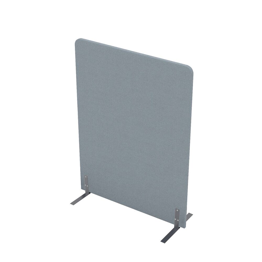 Акустическая мобильная перегородка на стационарных опорах