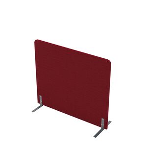 Акустическая мобильная перегородка на стационарных опорах