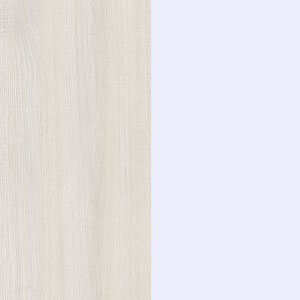 Дуб шамони светлый/белый глянец