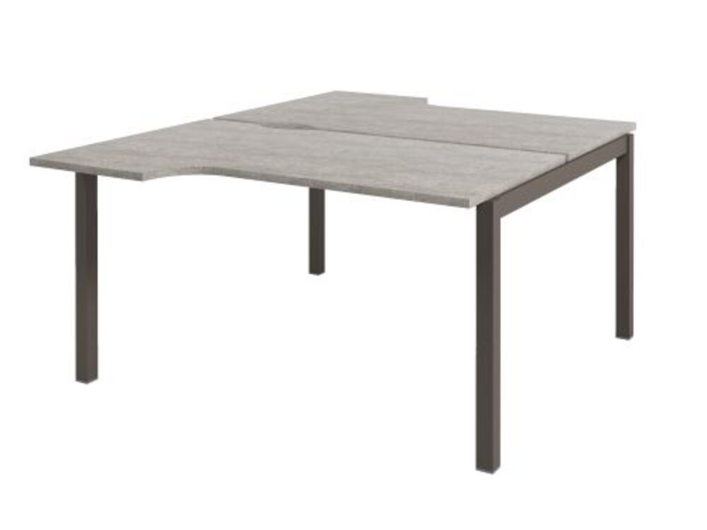 Бенч-система столов-тандемов эргономичная (начальная секция)