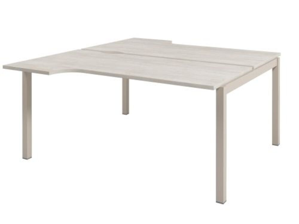 Бенч-система столов-тандемов эргономичная (начальная секция)