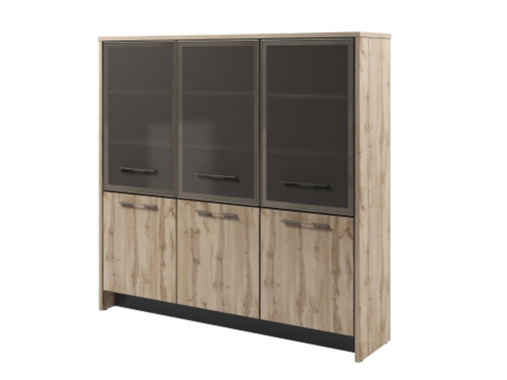 Шкаф трехсекционный с 5 полками (правый)