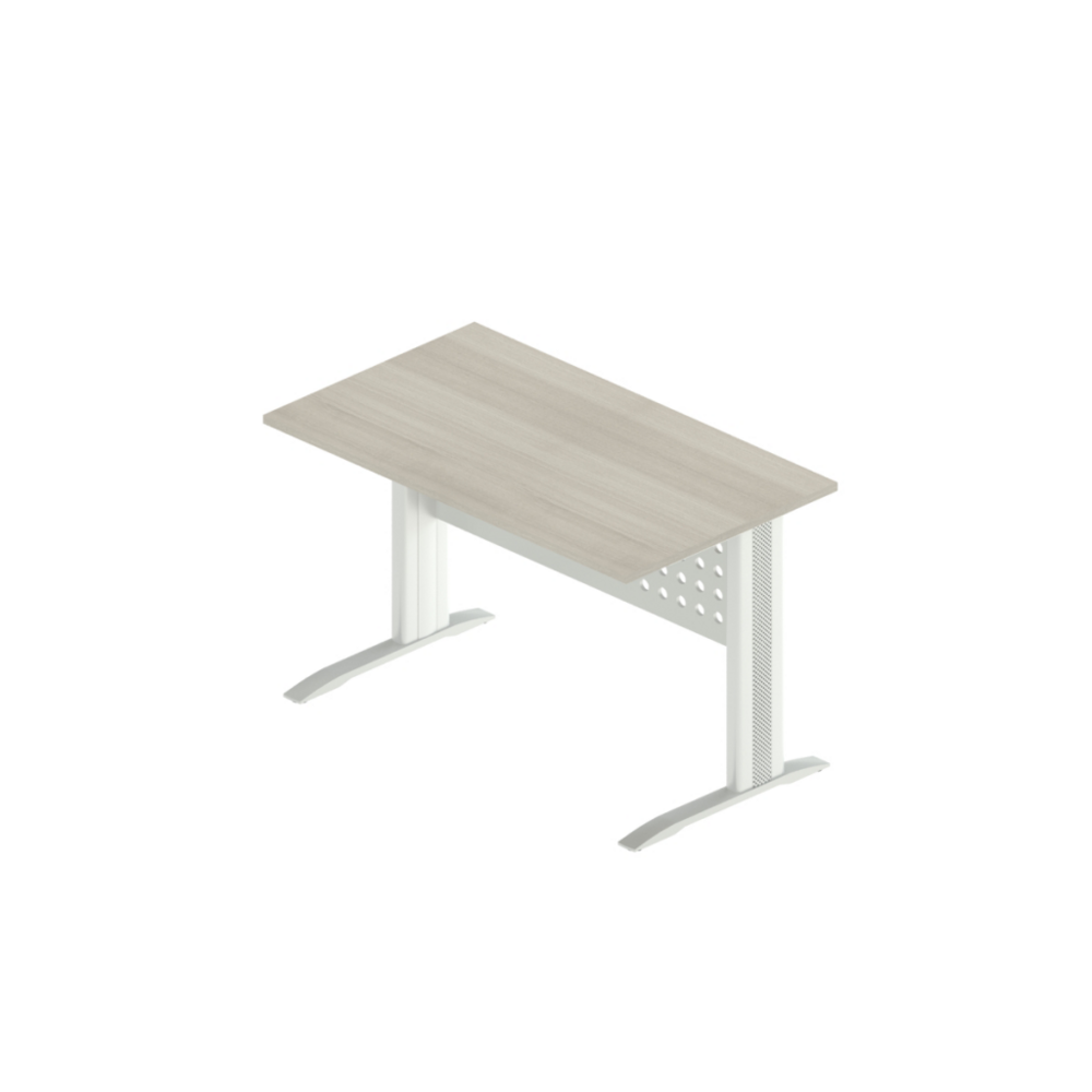 Стол прямой на металлокаркасе