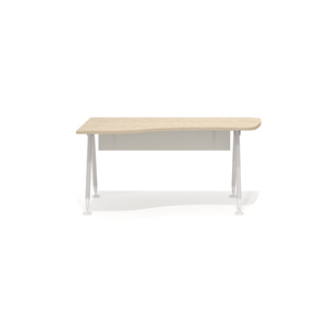 Эргономичный стол на металлокаркасе левый