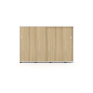 Высокая объединяющая тумба-купе с полками