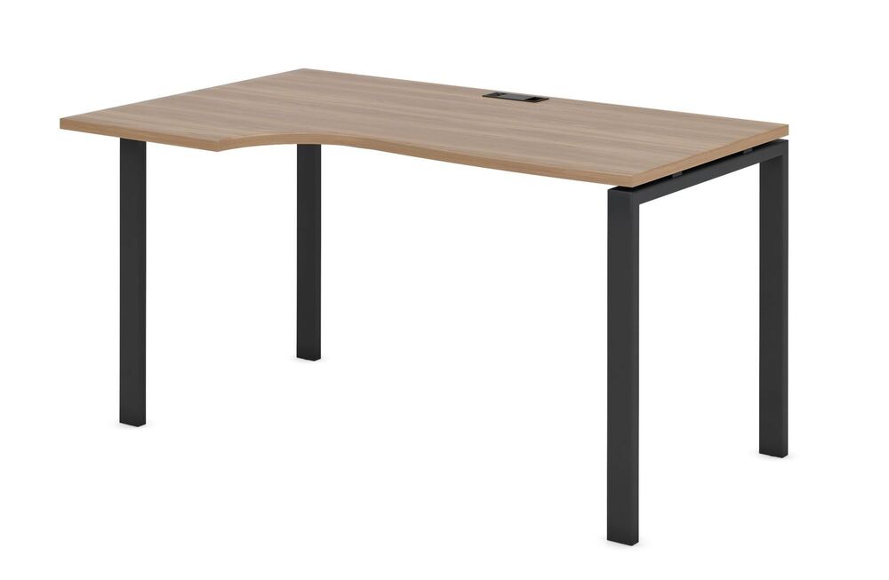 Стол криволинейный (левый) на П-образном м/к