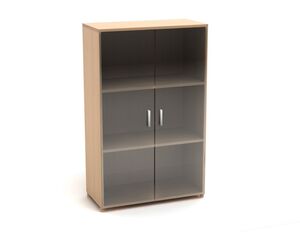 Шкаф низкий со стеклом