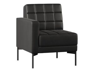 Секция с подлокотником одноместный правый