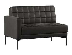 Секция с подлокотником двухместный правый