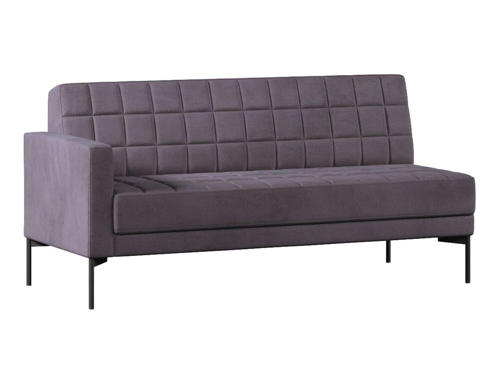 Секция с подлокотником трехместный правый