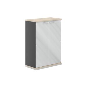 Шкаф 3 уровня (средний) 800 со стеклом