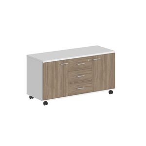 Тумба сервисная с 3 ящ. (метаб), с замком, 2 фасадами