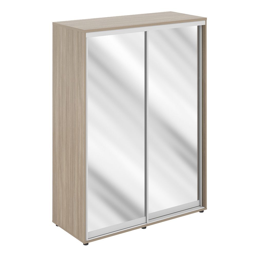 Шкаф купе высокий, з.ст. ЛДСП, 2 штанги