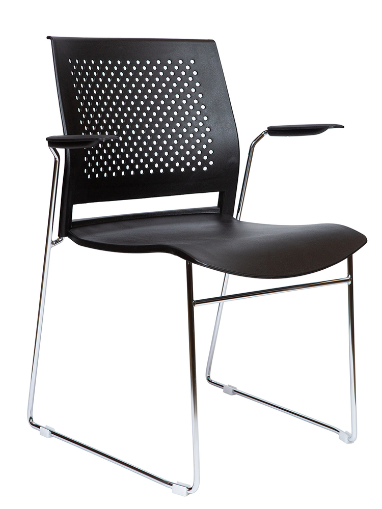 Стул офисный Eight black