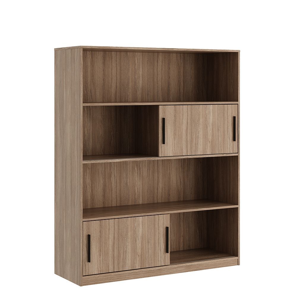 Стеллаж высокий, древесный