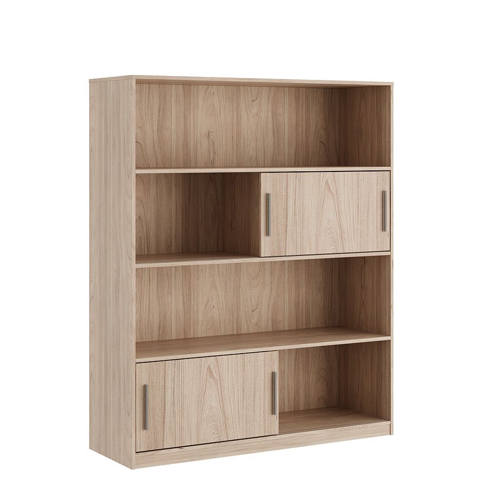 Стеллаж высокий, древесный