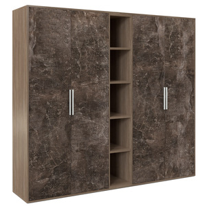 Шкаф высокий 4 створки, с нишей