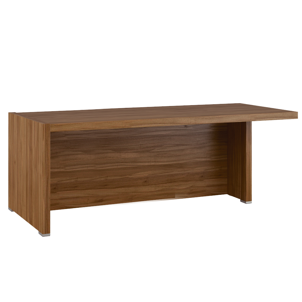 Стол письменный с асимметричными опорами, правый