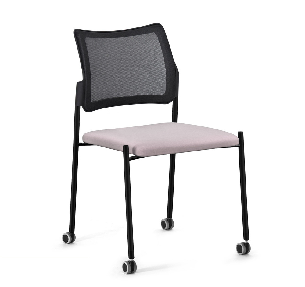 PINKO-MESH Кресло ч.база,б/под