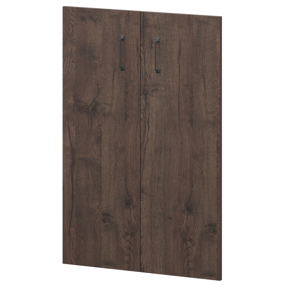 Двери из ЛДСП к широким стеллажам