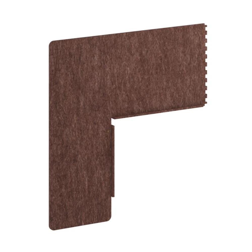 AcustiX Боковая панель-ширма для стола глубиной 700мм H=500