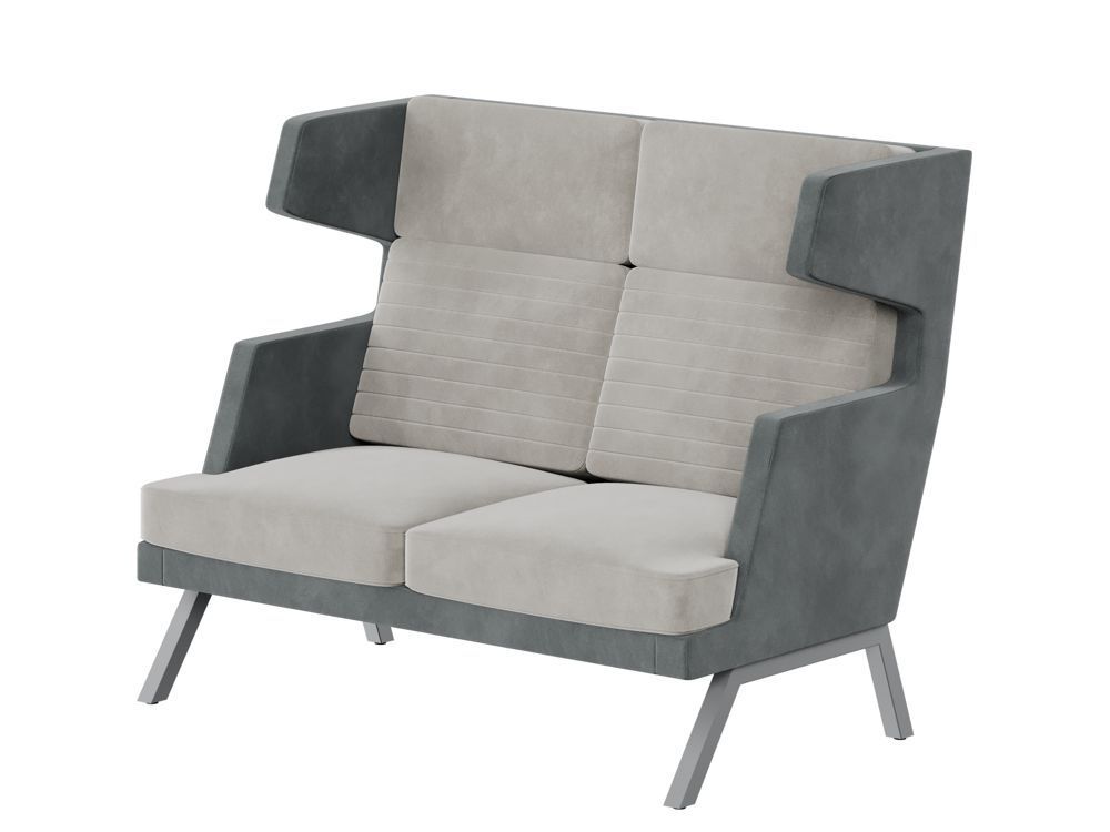 Диван двухместный высокий