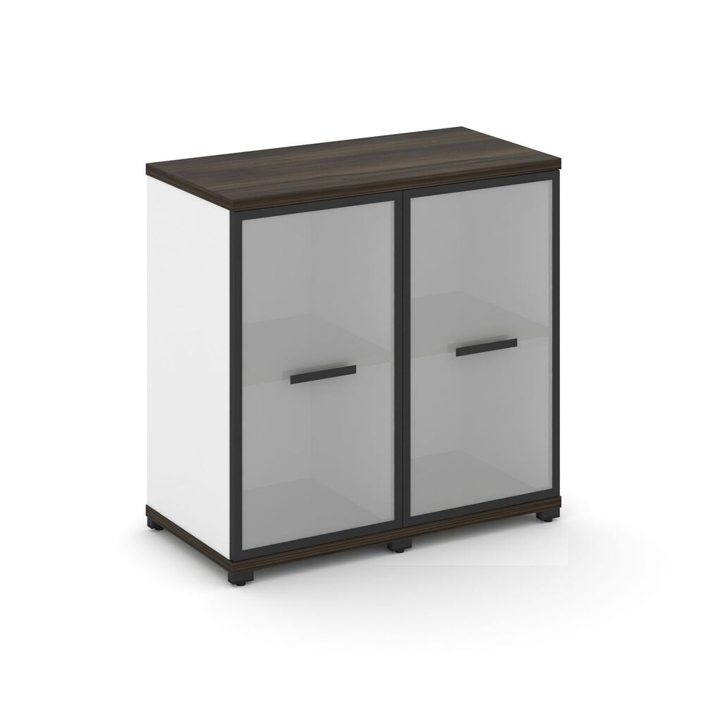 Шкаф две узкие секции, 2 ниши