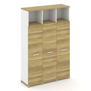 Шкаф три узкие секции, 5 ниш